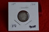 1914 Barber Dime