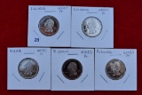 5 - 2003-s Proof Quarters