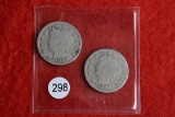 1898 & 1899 Liberty Nickels