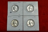 4 - 1964 Washington Quarters Au