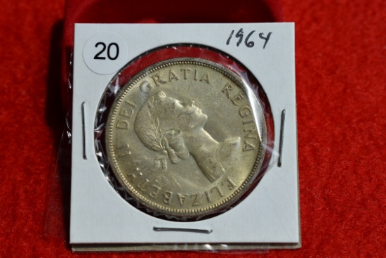 1958 Canadian Silver Dollar