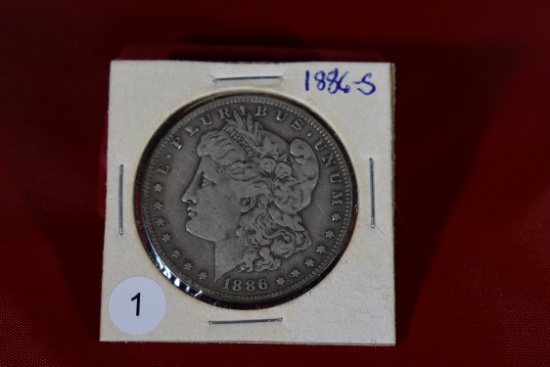 1886-s Morgan Dollar