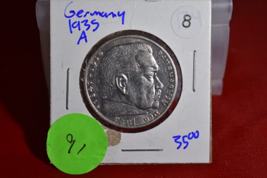1935 German 5 Marks