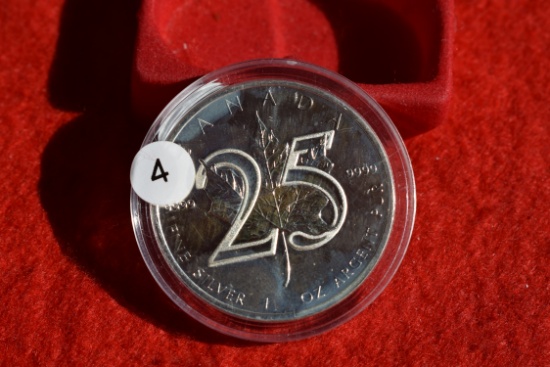 2013 Canadian Silver Maple Leaf 1oz