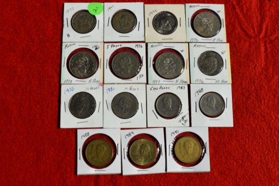 15 - Mexican Coins