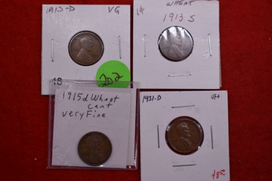4 - Early Wheat Cents