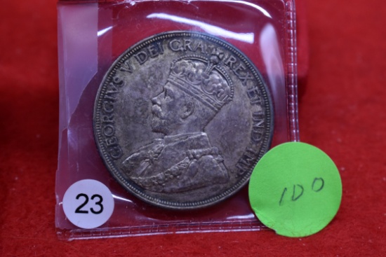 1936 Canadian Silver Dollar - Xf