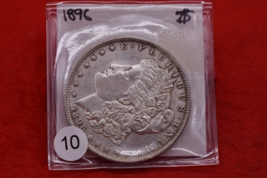 1896 Morgan Silver Dollar - Unc