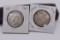 1951 & 1952 Canadian Silver Halves