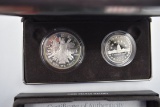 1989 Congressional 2 Coin Proof Set