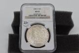 1885o Morgan Dollar Ngc - Ms63