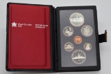1984 Canadian Proof Silver Double Dollar Set