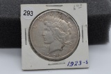 1923s Peace Dollar - Vf