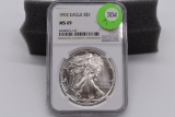 1992 Silver Eagle - Ngc Ms69