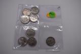 8 - Assorted Canadian Quaraters 1 Is Silver