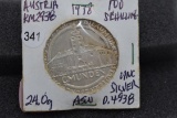1978 Austria 100 Shilling Silver 700th Anniversary - Unc