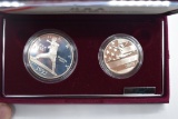 1992 Proof Olympic 2 Coin Proof Set