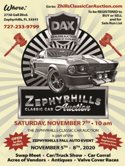 Zephyrhills Classic Car Auction