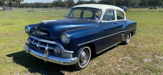 1953 CHEVROLET BISCAIN  BLUE