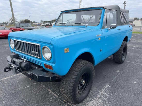 1971 INTERNATIONAL SCOUT   VIN:  A838800477458   BLUE