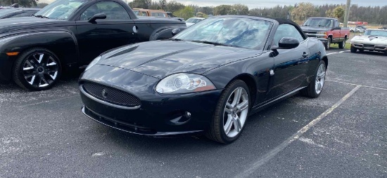 2008 JAGUAR XK   VIN:  SAJWA44B585B23418   BLACK