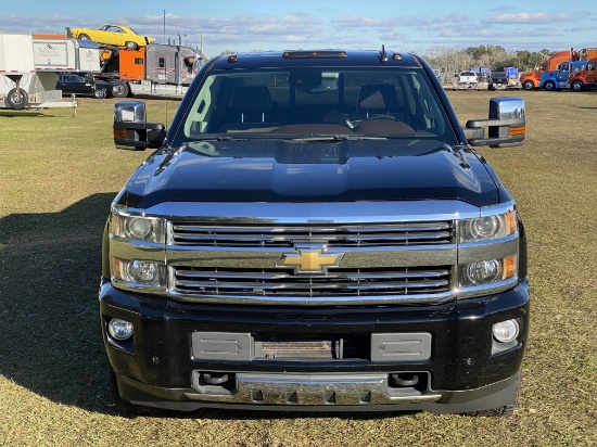 2015 CHEVROLET SILVERADO 3500   VIN:  1GC4K1E82FF632830   BLACK