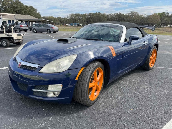 2009 SATURN SKY   VIN:  1G8MN35BX9Y105006   BLUE
