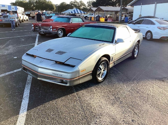 1985 PONTIAC TRANS AM   VIN:  1G2FW57F0PL626385   SILVER