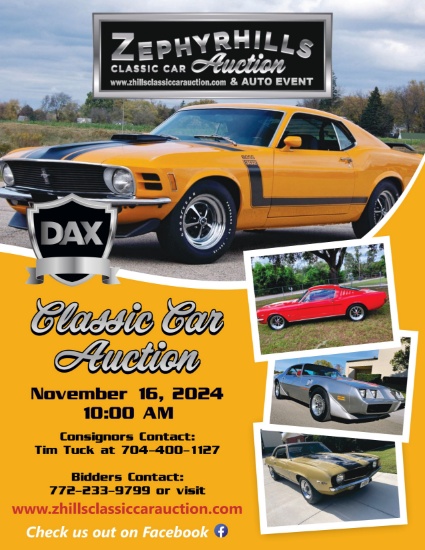 Zephyrhills Classic Car Auction