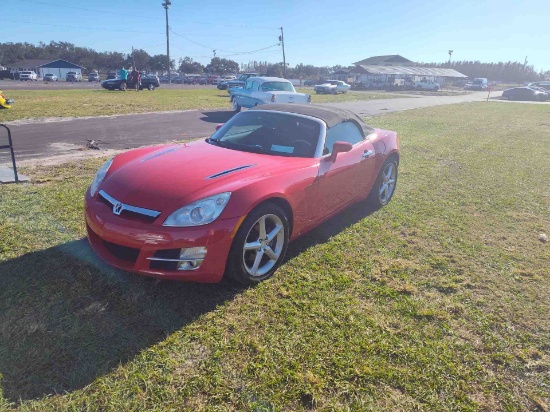 2007 SATURN SKY SKY 2.4L I-4 SFI DOHC  Manual RWD RED
