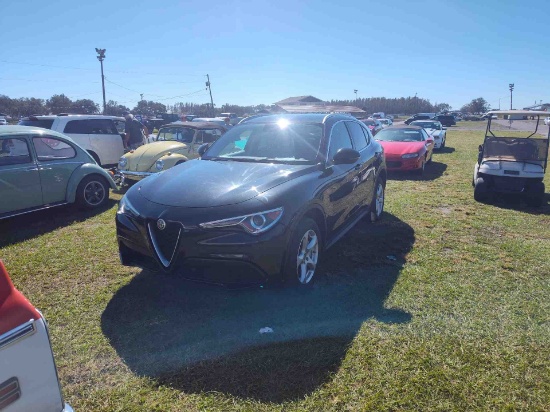 2018 ALFA ROMEO STELVIO STELVIO 2.0L I-4 DI SOHC T/C Automatic AWD BLACK