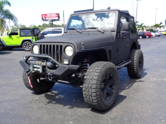 2003 JEEP WRANGLER WRANGLER 4.0L I-6 SFI   5-Manual 4WD
