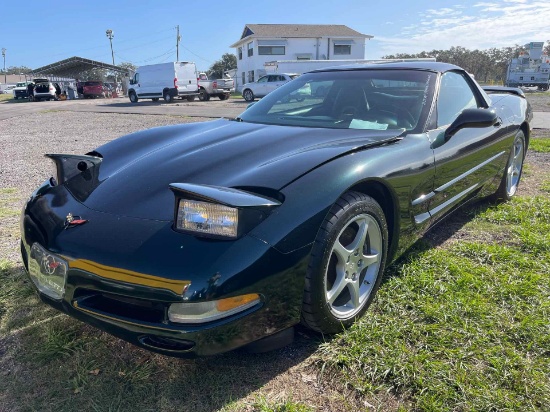 2000 CHEVROLET CORVETTE CORVETTE 5.7L V8 MFI Automatic RWD GREEN