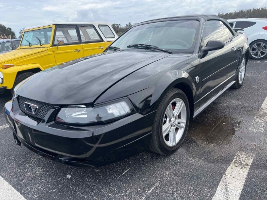 2004 FORD MUSTANG MUSTANG 3.9L V6 EFI  Automatic RWD BLACK