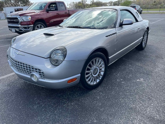 2004 FORD THUNDERBIRD THUNDERBIRD 3.9L V8 EFI DOHC  Automatic RWD SILVER