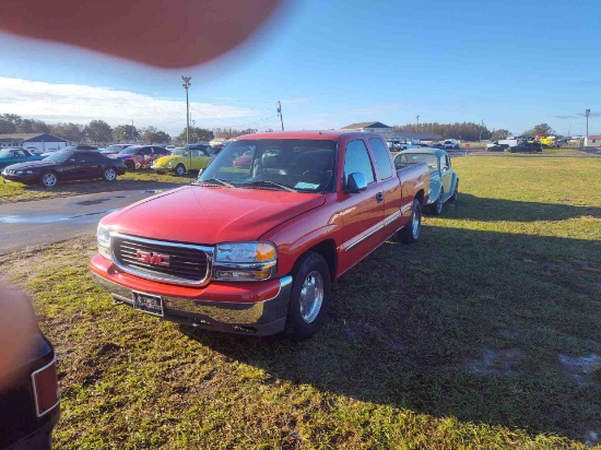 2002 GMC SIERRA 1500 SIERRA 1500 5.3L V8 MPI  Automatic RWD RED