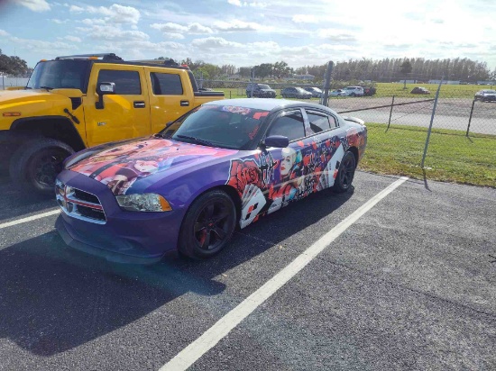 2012 DODGE CHARGER CHARGER 3.6L V6 MPI DOHC VVT Flex Automatic RWD PURPLE