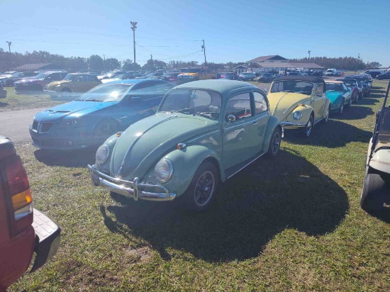 1965 VOLKSWAGEN BEETLE BEETLE  Manual  GREEN