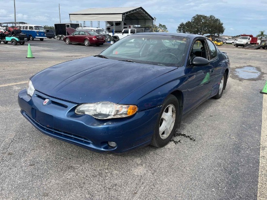 2003 CHEVROLET MONTE CARLO MONTE CARLO 3.8L V6 MFI Automatic FWD BLUE