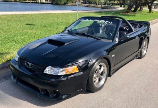 2002 FORD MUSTANG MUSTANG 4.6L V8 EFI SOHC   Automatic RWD BLACK