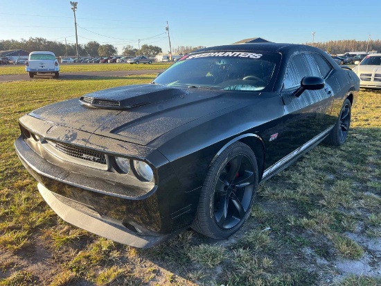 2012 DODGE CHALLENGER CHALLENGER 5.7L V8 SFI HEMI   6-Manual RWD BLACK