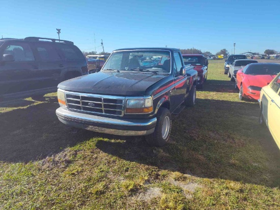 1995 FORD F150 F150 5.0L V8 EFI  Manual RWD BLACK