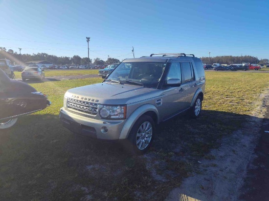 2012 LAND ROVER LR4 LR4 5.0L V8 SFI Automatic 4WD GRAY