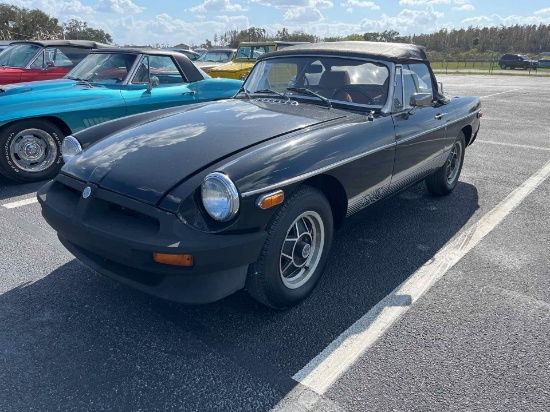 1980 MG MGB MGB  Manual  BLACK