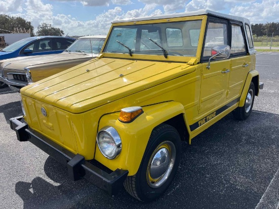 1973 VOLKSWAGEN THING THING  Manual  YELLOW