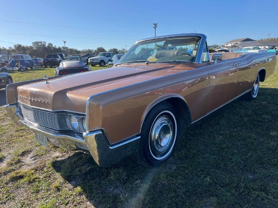 1967 LINCOLN CONTINENTAL CONTINENTAL  Automatic  BROWN