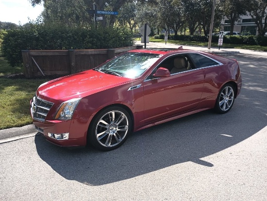 2011 CADILLAC CTS CTS 3.6L V6 DI DOHC  Automatic AWD MAROON