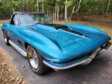 1967 CHEVROLET CORVETTE CORVETTE 427 4-Manual RWD BLUE
