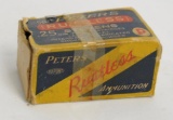 Peters .25 Stevens Rimfire Cartridges (Partial)