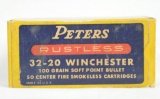 Peters Rustless 32-20 Winchester 100 Gr. Full Box
